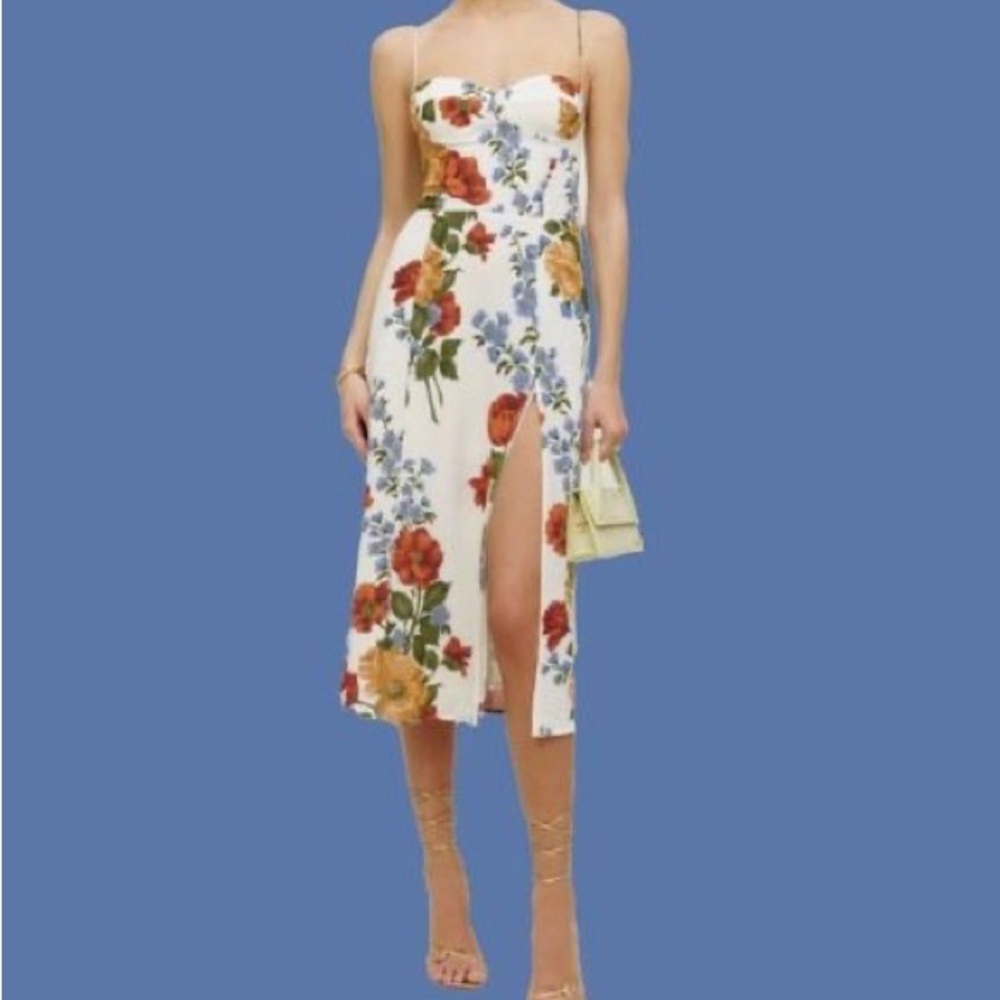 Reformation Juliette Dress in Formosa size 0 - Picture 2 of 8
